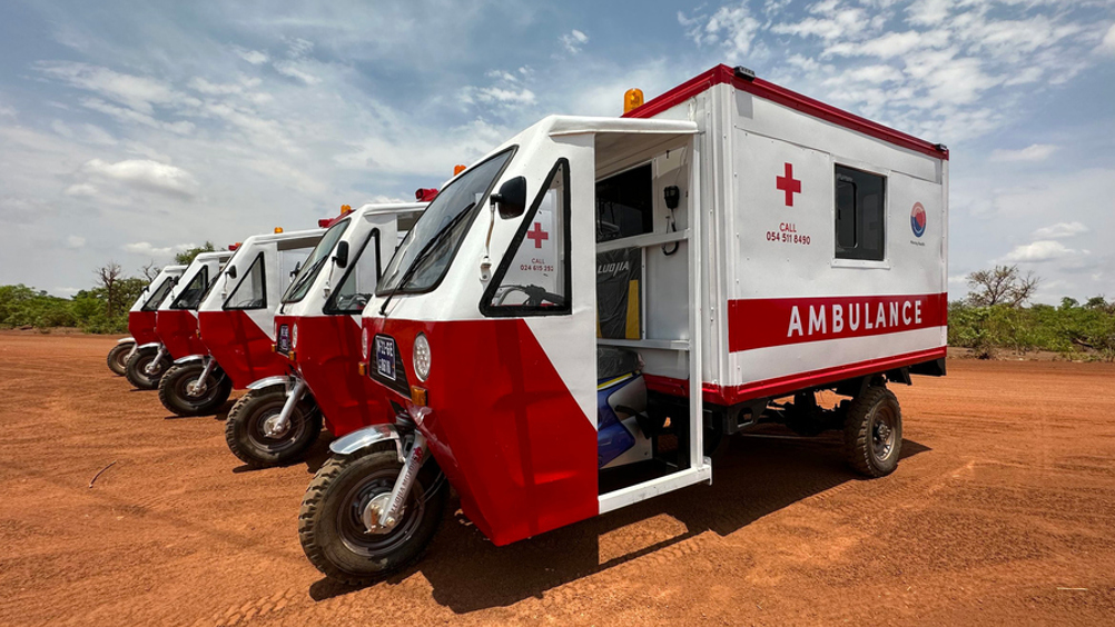 Creds: MIT - Moving Health's motorcycle ambulances 